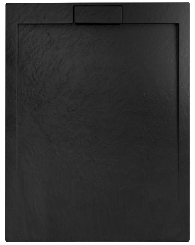 Душевой поддон Rea Grand 80x100х3,5 черный