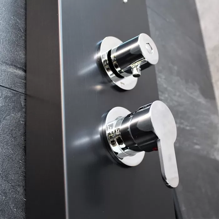 Гидромассажная панель Dusel DU8815АВ Black Matt