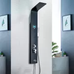 Гидромассажная панель Dusel DU8815АВ Black Matt