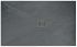 Душовий піддон Rea Rock 80x120x3,5 сірий