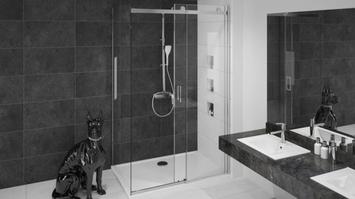 Душевая кабина Rea Nixon 90x140 L хром