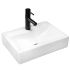 Раковина подвесная Rea Xara 460х330х125 белый