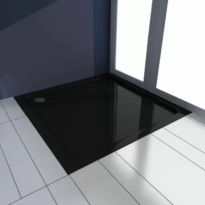 Душевой поддон Rea Savoy 80x80х6 черный