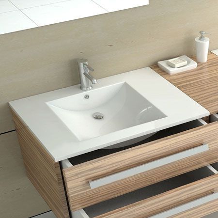Раковина врезная Rea Dafne 760х465х180 белый