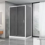 Душова кабіна Dusel А-515, 120х90х190, двері розсувні, тоноване скло