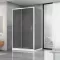 Душова кабіна Dusel А-515, 120х80х190, двері розсувні, тоноване скло