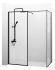 Душова кабіна Rea Bler 80 + 110 R/L чорний