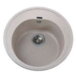 Мийка гранітна  Bretta Genova 510х200  мигдаль