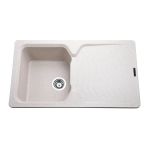 Мойка гранитная Bretta Teca 860х500х190  миндаль