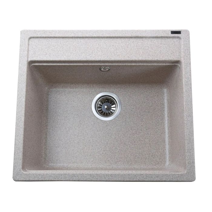 Мойка гранитная Bretta Universal 570х510х190 миндаль