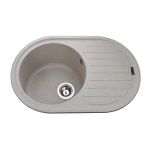 Мойка гранитная Bretta Elit 770х500х200  миндаль