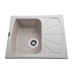 Мойка гранитная Bretta Tera 610х500х204  миндаль