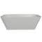 Ванна окремостояча матова Amidicon Atlant 160х75 з литого каменю