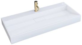 Раковина подвесная Rea Goya 1000х460х140 белый