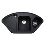 Мойка гранитная Bretta Alweus 1060х575х190  черный