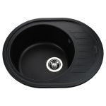 Мийка гранітна  Bretta Avalon 620х500х210  чорний