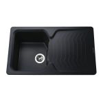 Мойка гранитная Bretta Teca 860х500х190  черный