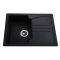 Мойка гранитная Bretta Niapoli 680х500х190 черный