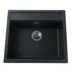 Мойка гранитная Bretta Universal 570х510х190 черный