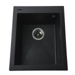 Мойка гранитная Bretta Quadro 500х410х200 черный
