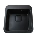 Мийка гранітна  Bretta Victoria 510х510х190  чорний