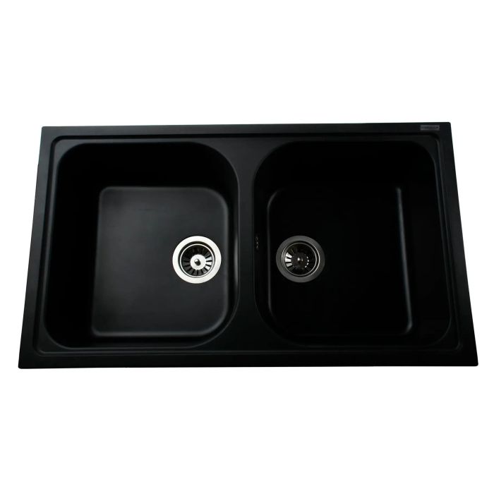 Мойка гранитная Bretta Longrand 860х500х205  черный