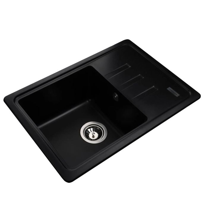 Мойка гранитная Bretta Compact 620х435х200  черный