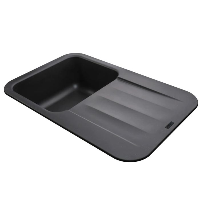 Мойка гранитная Bretta Crystal 780х500х200  черный