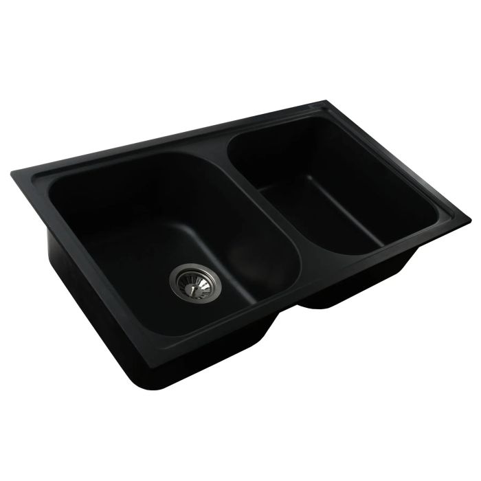 Мойка гранитная Bretta Longrand 860х500х205  черный