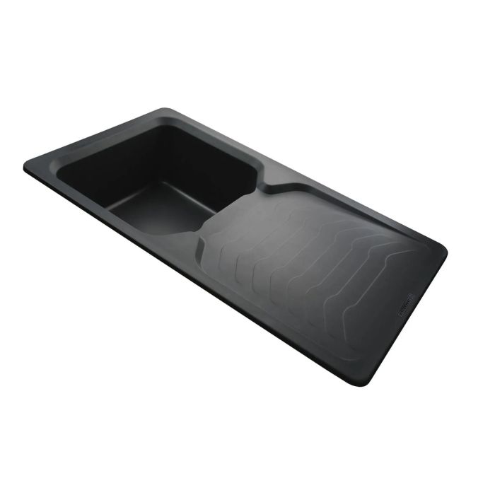 Мойка гранитная Bretta Teca 860х500х190  черный