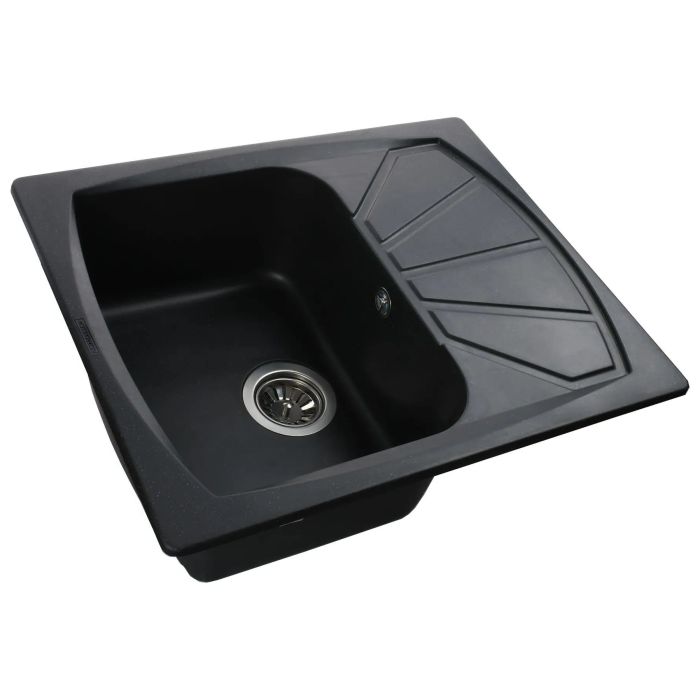 Мойка гранитная Bretta Tera 610х500х204  черный