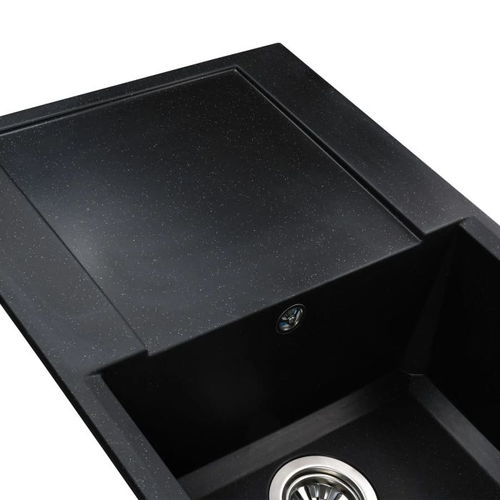 Мойка гранитная Bretta Metra 790х500х230  черный