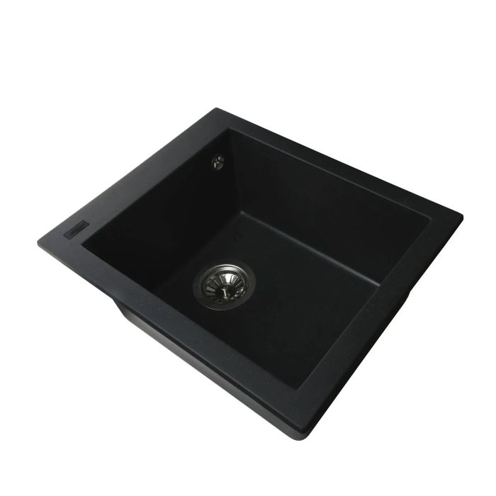 Мойка гранитная Bretta Quadro 500х410х200 черный