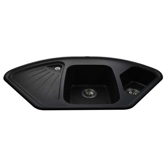 Мойка гранитная Bretta Alweus 1060х575х190  черный