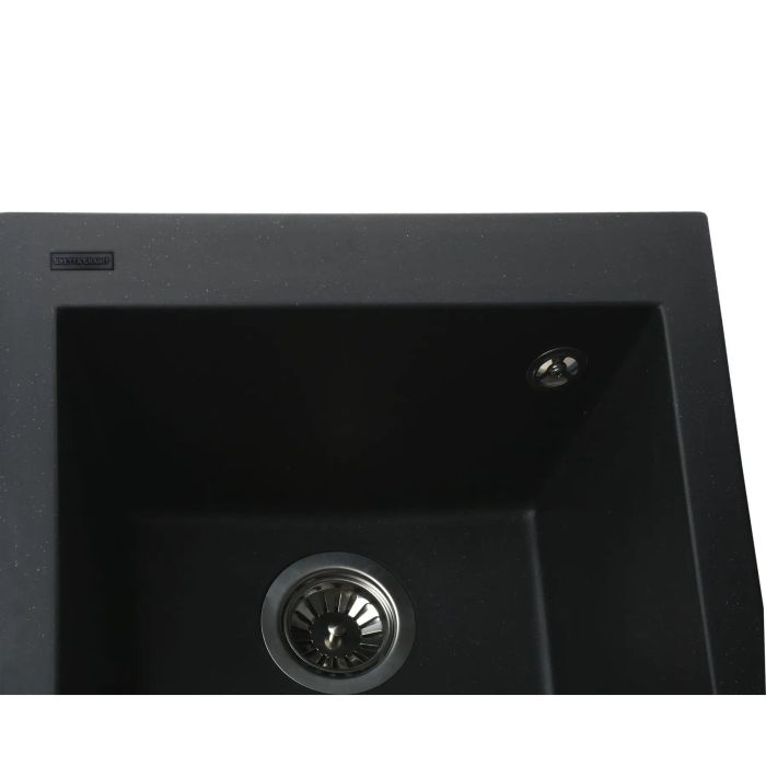Мойка гранитная Bretta Quadro 500х410х200 черный