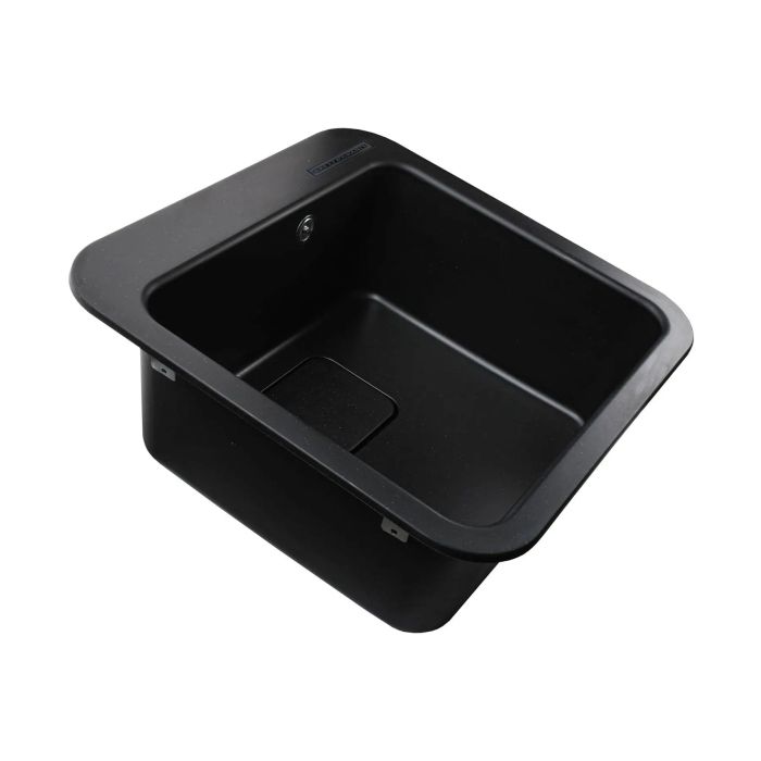 Мойка гранитная Bretta Victoria 510х510х190  черный