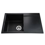 Мийка гранітна  Bretta Metra 790х500х230  чорний металік