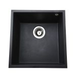 Мийка гранітна  Bretta Maccan 440х440х190  чорний металік