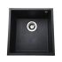Мийка гранітна  Bretta Maccan 440х440х190  чорний металік