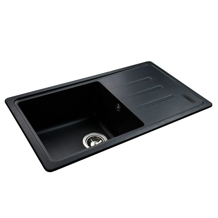 Мойка гранитная Bretta Verona 780х435х200  черный металлик