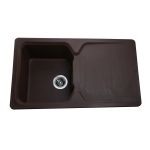 Мойка гранитная Bretta Teca 860х500х190  коричневый