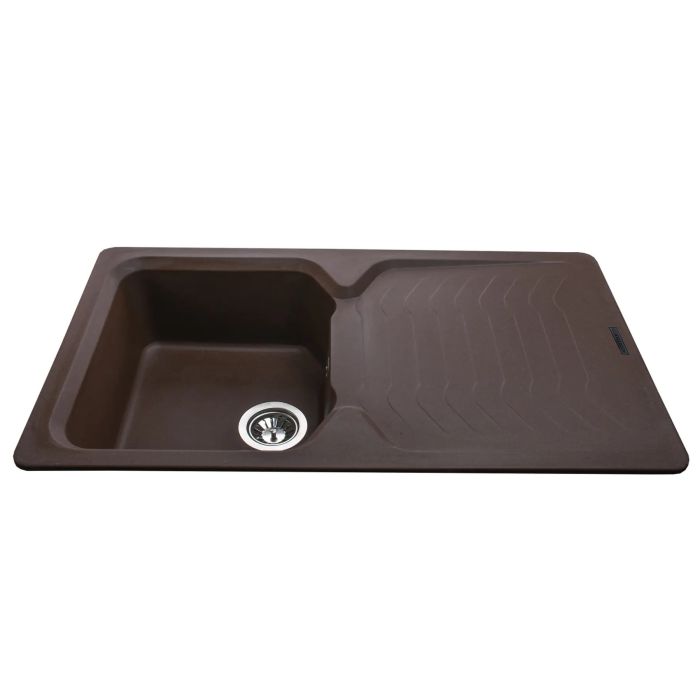 Мойка гранитная Bretta Teca 860х500х190  коричневый