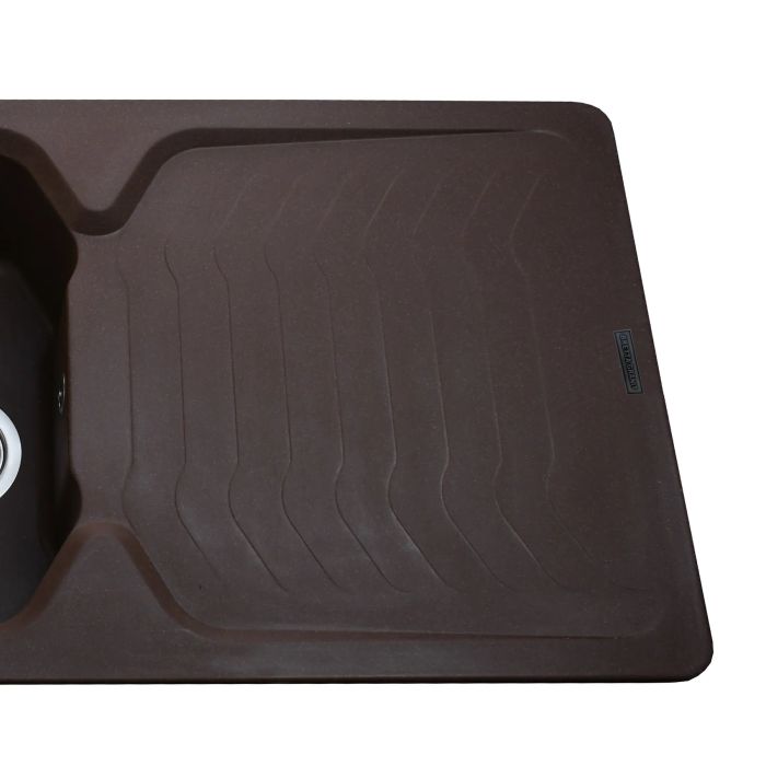 Мойка гранитная Bretta Teca 860х500х190  коричневый