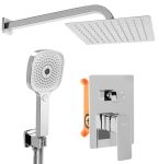 Душевая система скрытого монтажа Rea Orix хром