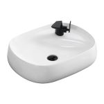 Раковина накладная Rea Lea 590х470х155 белый