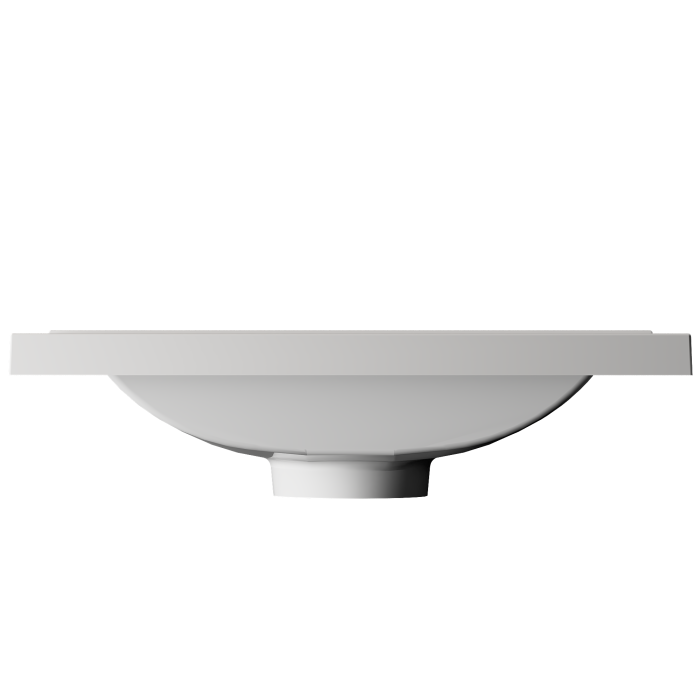 Раковина глянцевая врезная Amidicon Cosmo 60 600х450 из литого камня