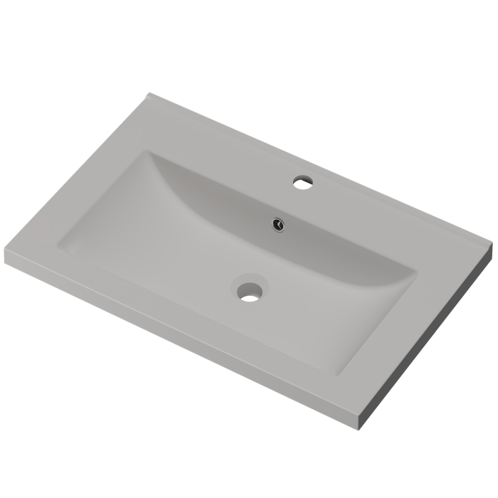 Раковина глянцевая врезная Amidicon Cosmo 70 700х450 из литого камня