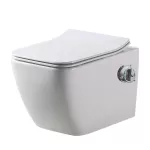 Унитаз-биде подвесной Dusel Cubis Termix с термостатом, смесителем и сиденьем Slim Soft-Close