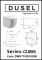 Унитаз подвесной Dusel Cubis DWHT10201030R с сиденьем Soft Close дюропласт