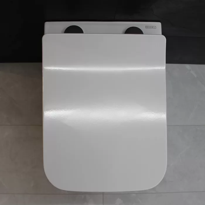 Унитаз подвесной Dusel Cubis DWHT10201030R с сиденьем Soft Close дюропласт
